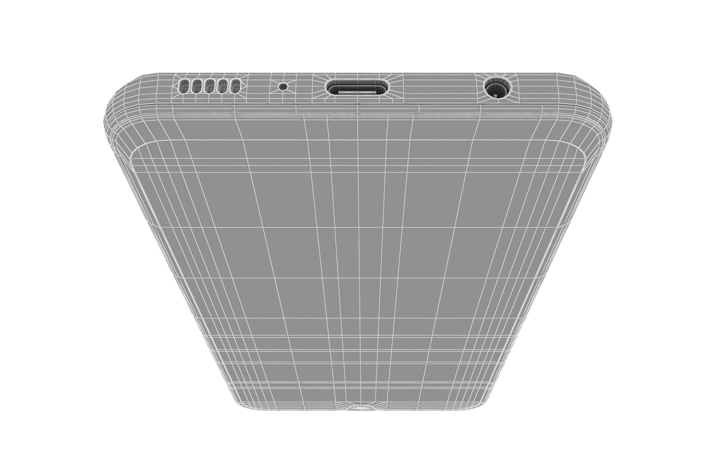 Samsung Galaxy A70s Black 3D model_25