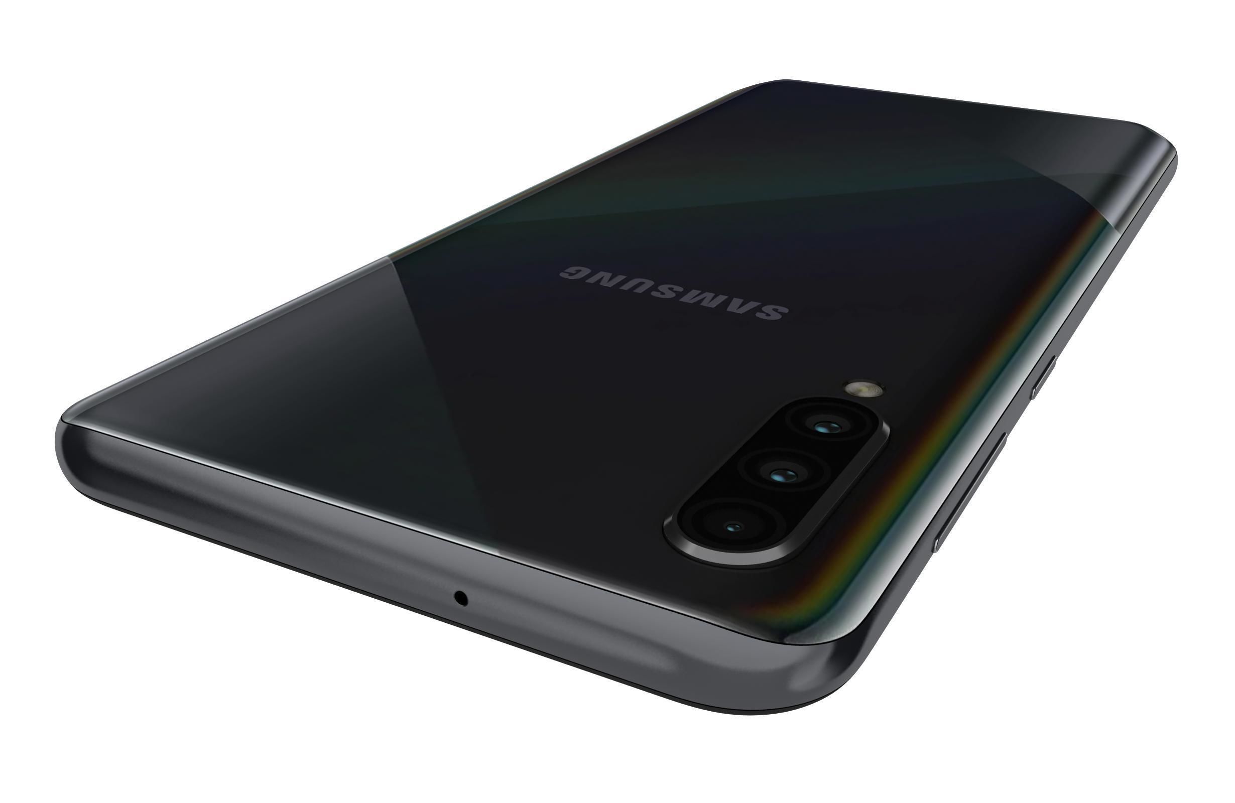 Samsung Galaxy A70s Black 3D model_15