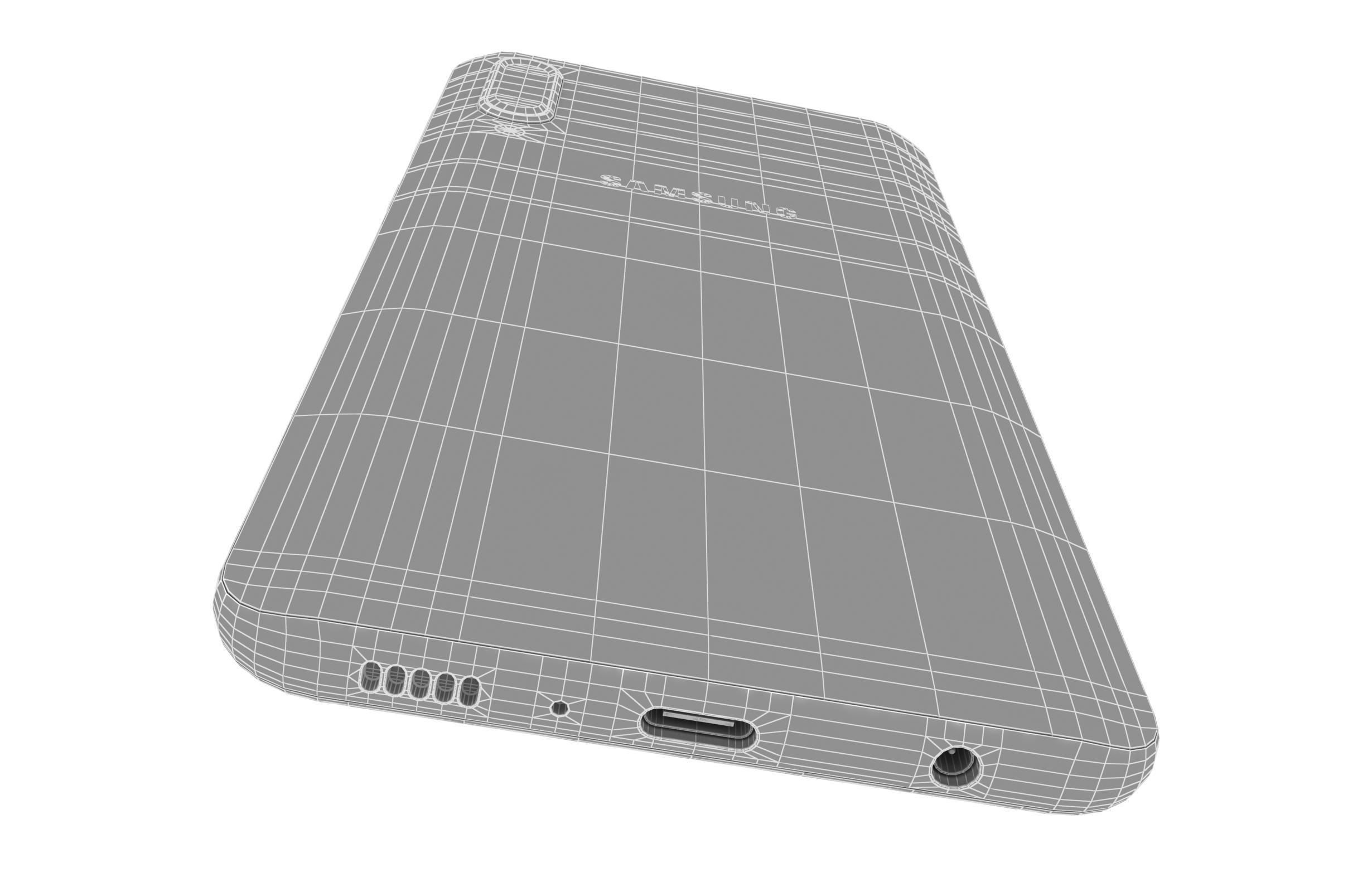 Samsung Galaxy A70s Black 3D model_21