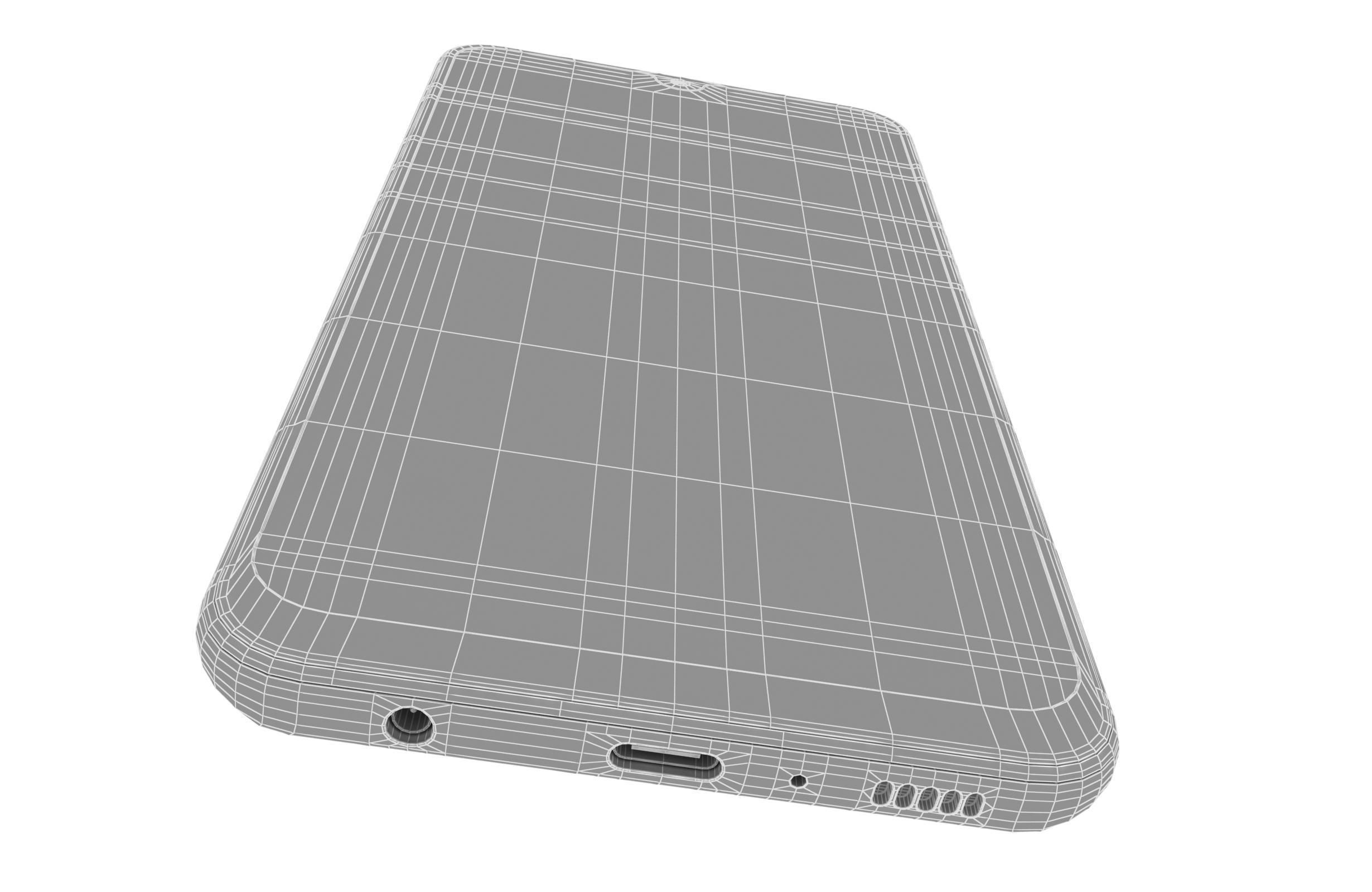 Samsung Galaxy A70s Black 3D model_19