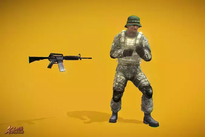 Battle Royale Soldier 8