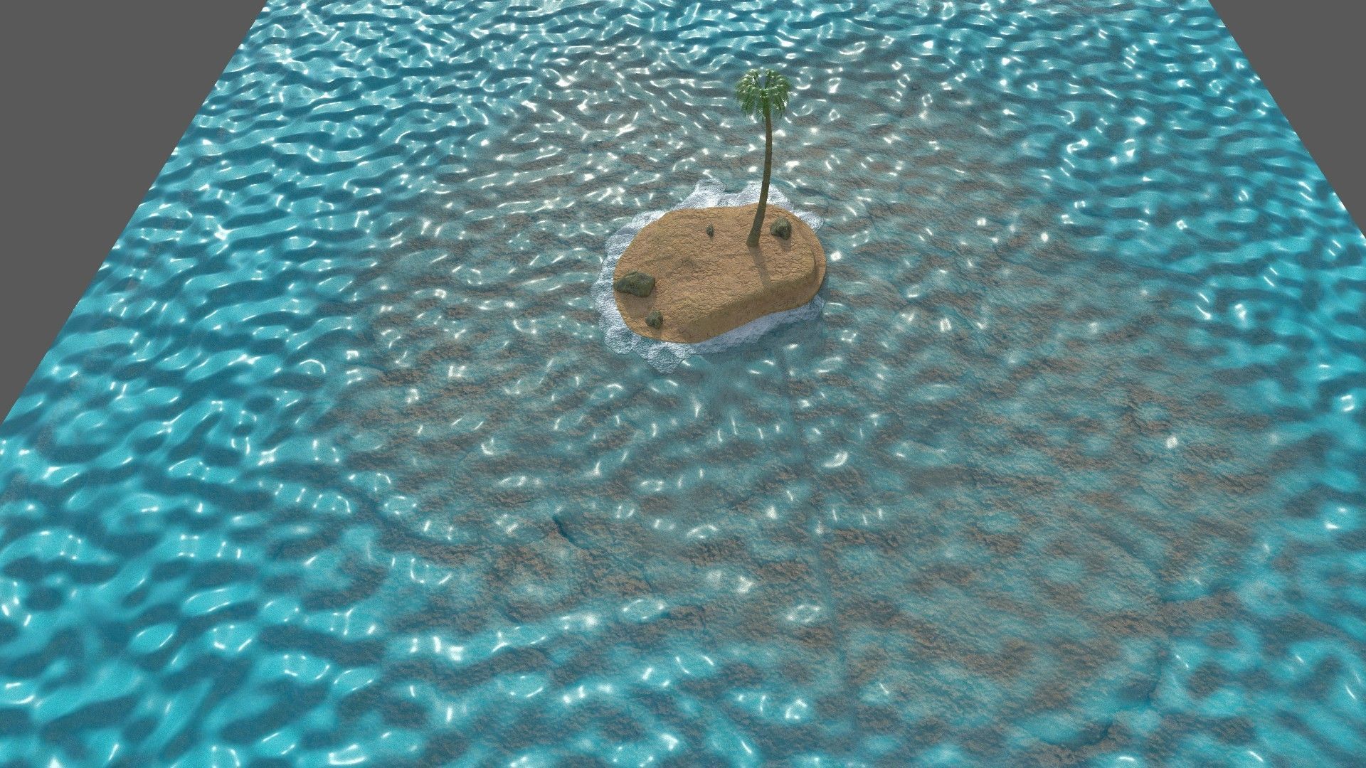 low poly island pack Low-poly 3D model_20