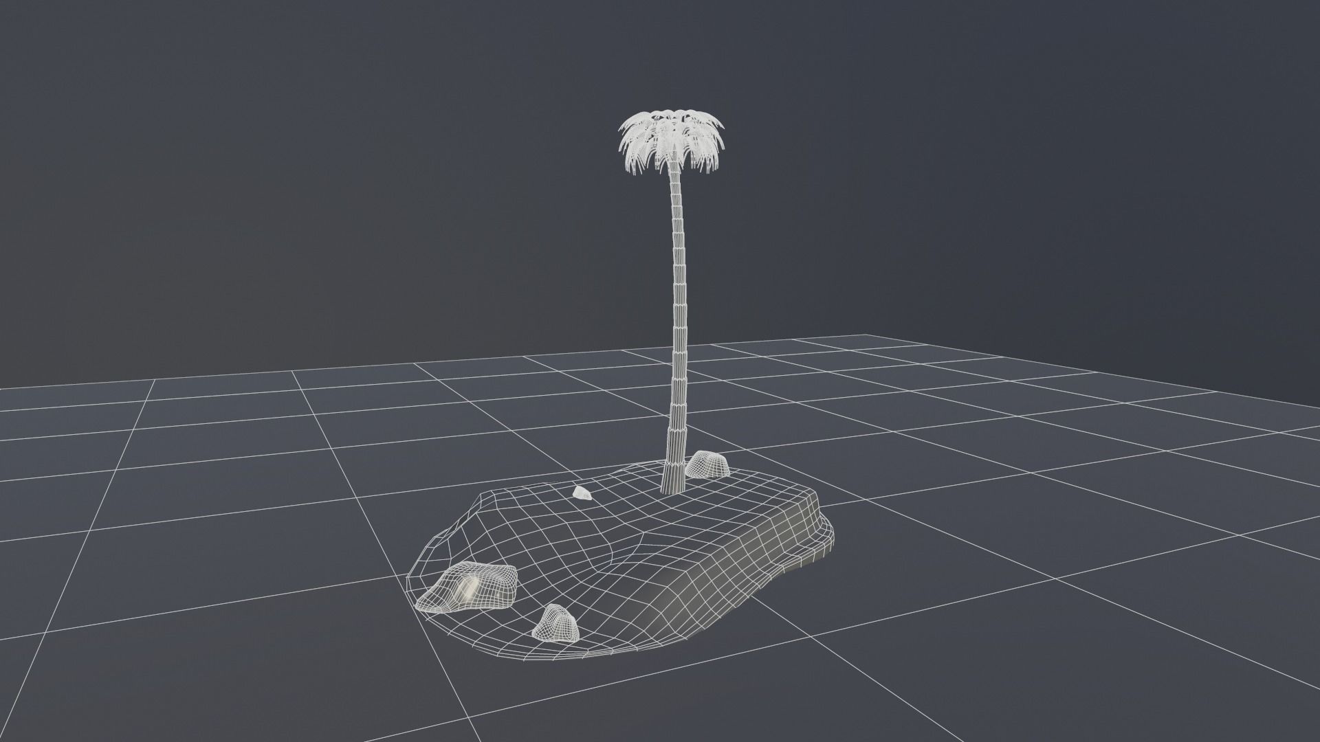 low poly island pack Low-poly 3D model_27