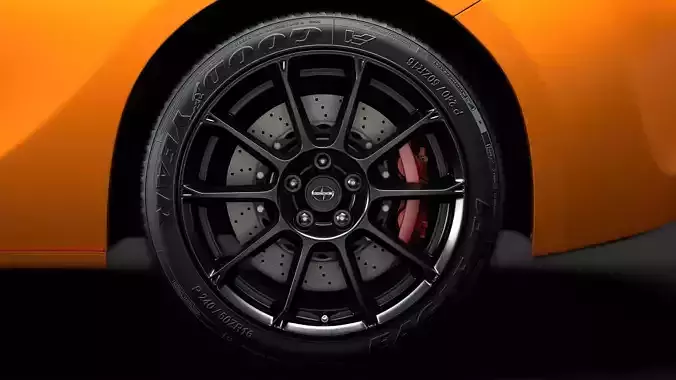 Scion FR-S Monogram 86 2020 wheel 3D model