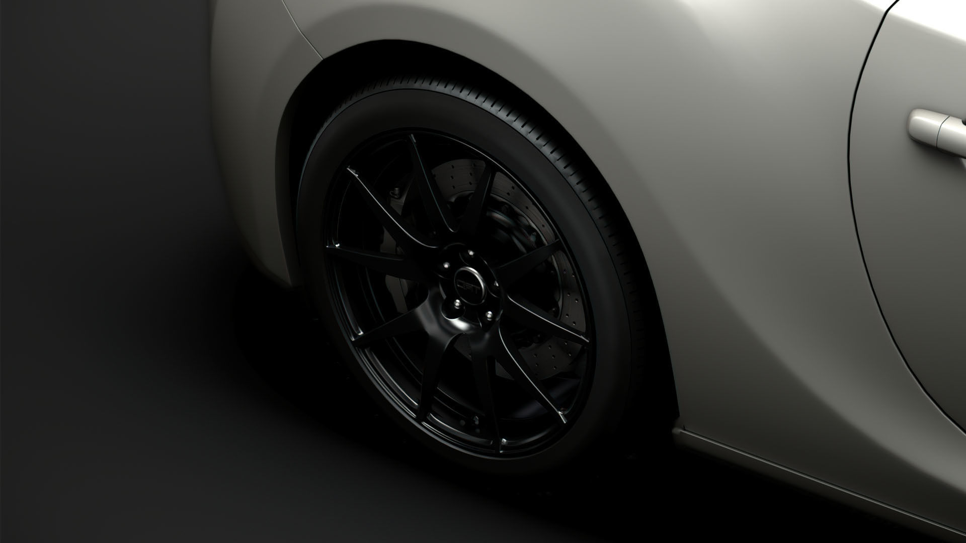 Scion TRD 2020 wheel 3D model_2