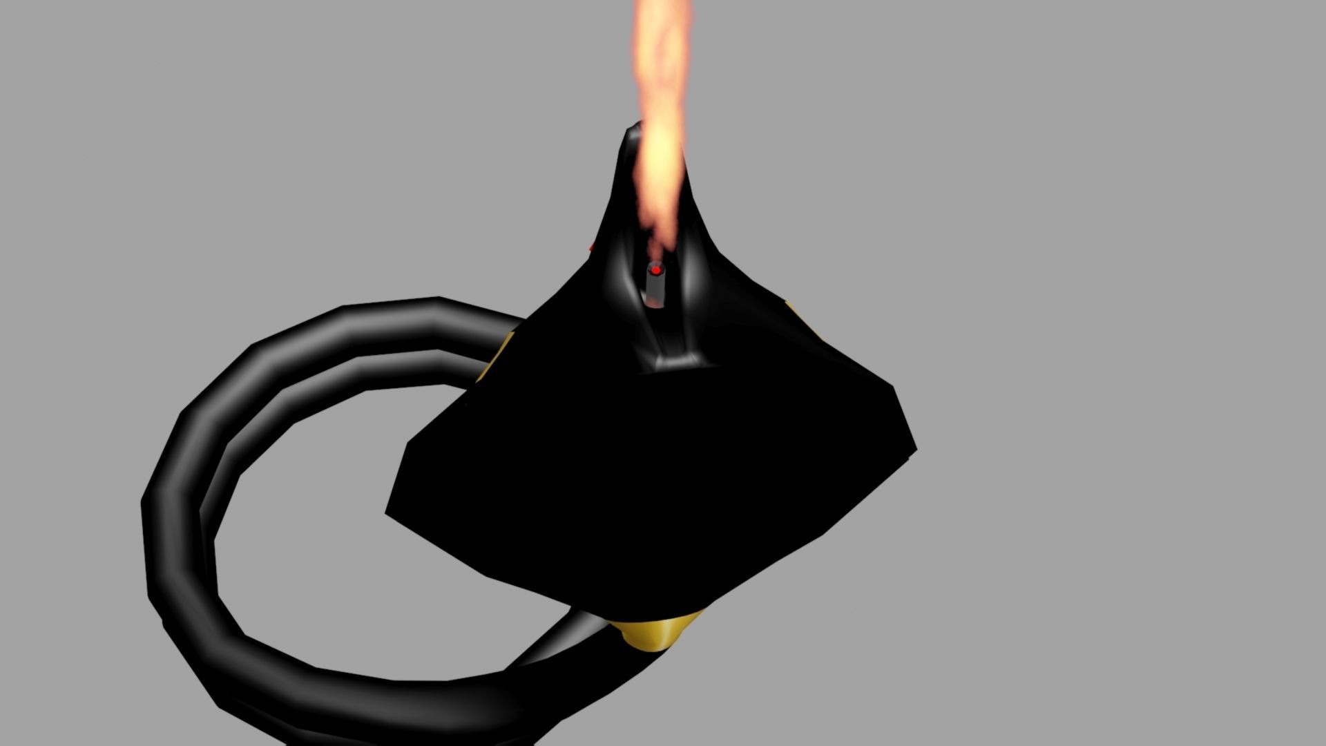 Cobra Torch Low-poly 3D model_17