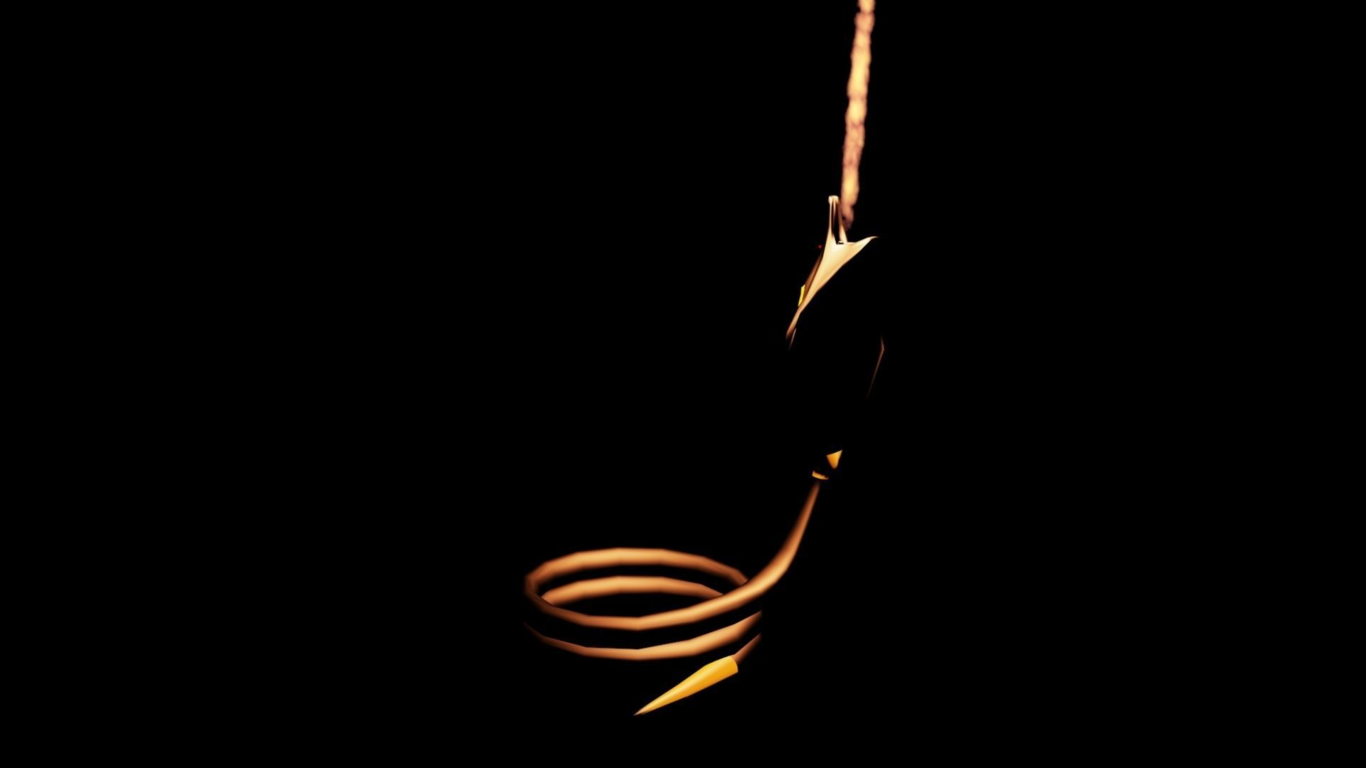 Cobra Torch Low-poly 3D model_10