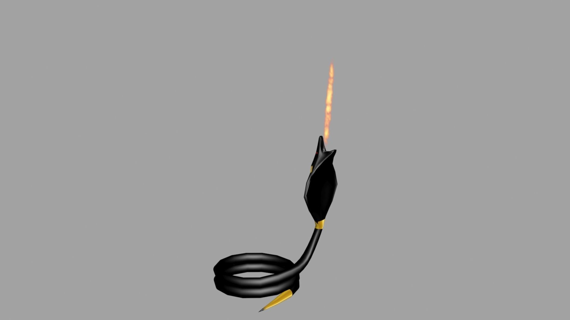 Cobra Torch Low-poly 3D model_16
