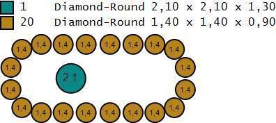 ring with movable stones  3D print model_11