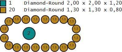 ring with movable stones  3D print model_10