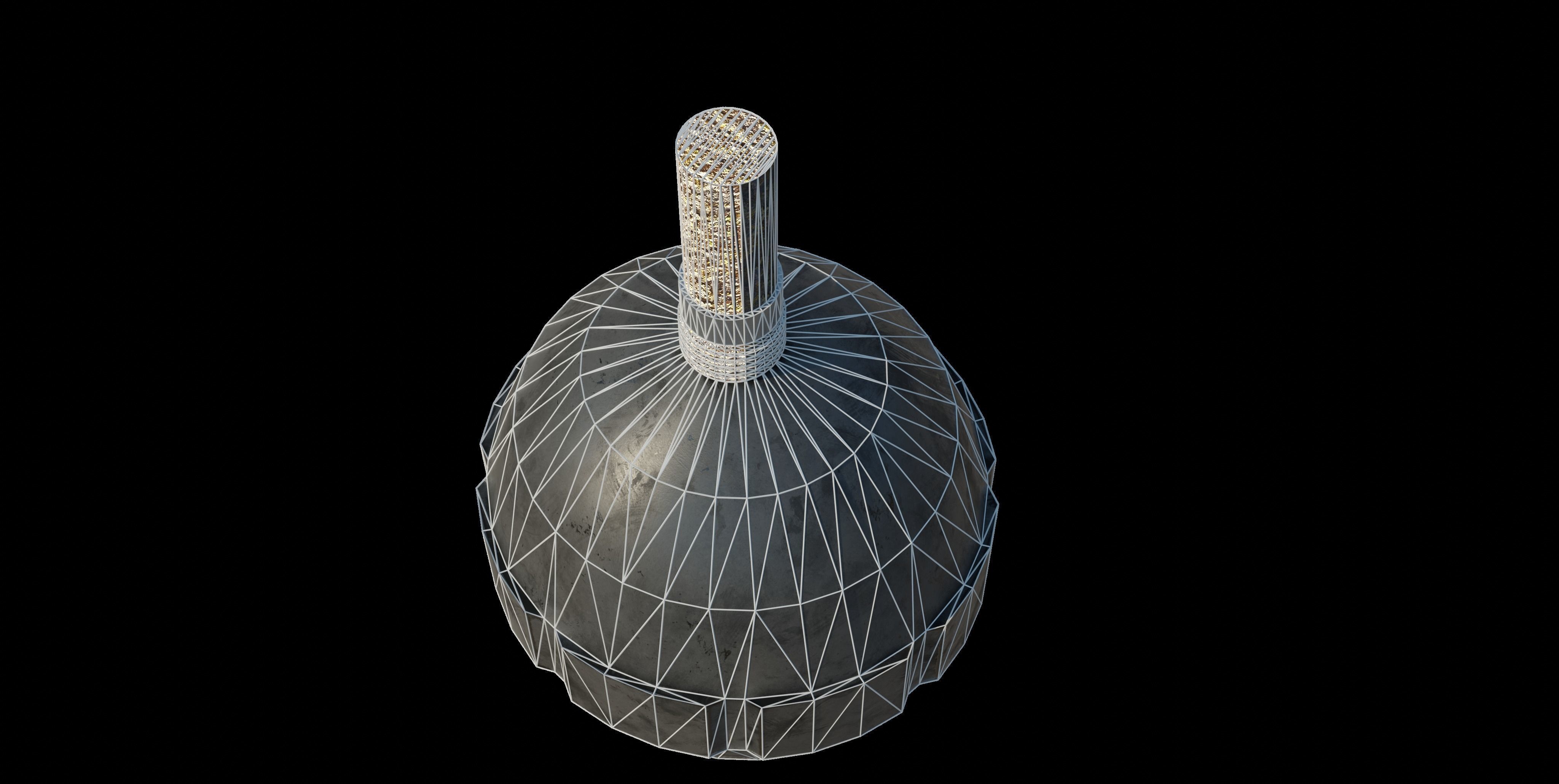 M1917 Eierhandgranate hand granade Low-poly 3D model_7