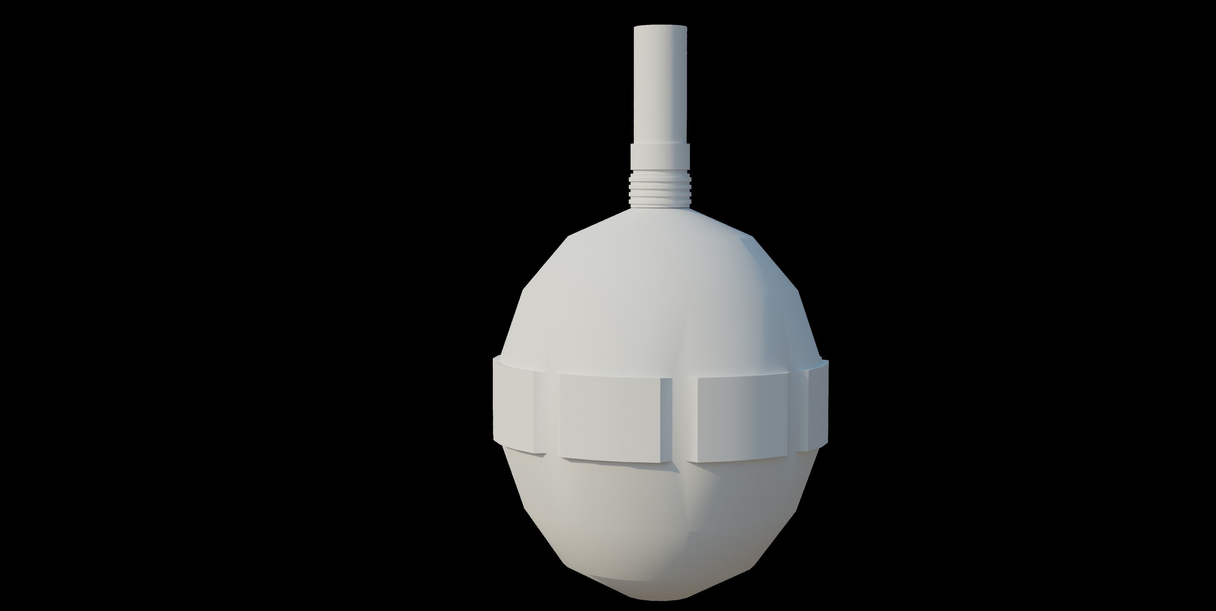 M1917 Eierhandgranate hand granade Low-poly 3D model_5