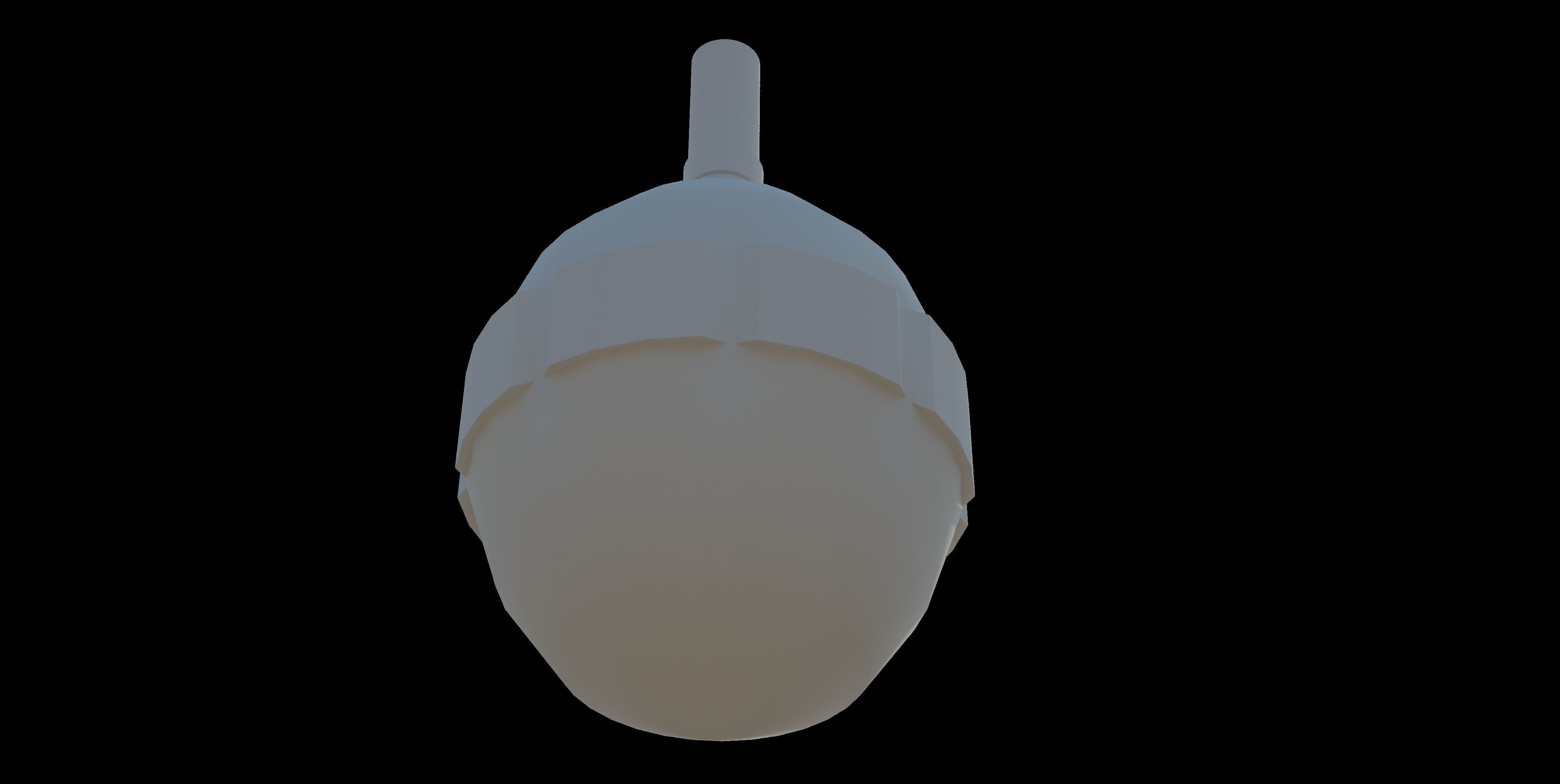 M1917 Eierhandgranate hand granade Low-poly 3D model_14