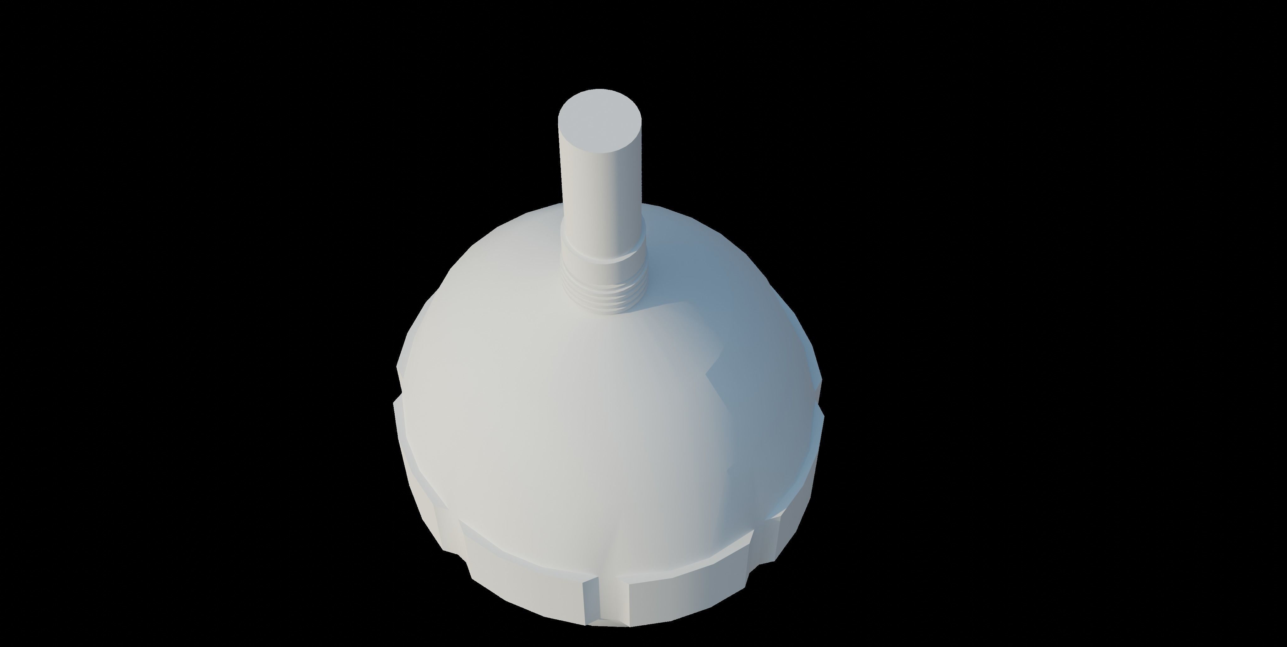 M1917 Eierhandgranate hand granade Low-poly 3D model_8