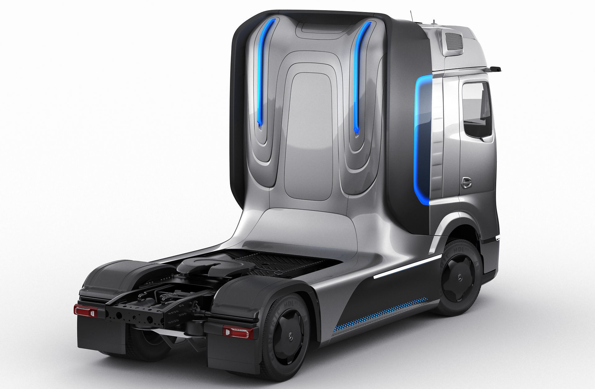 Mercedes-Benz GenH2 Truck 3D model_2