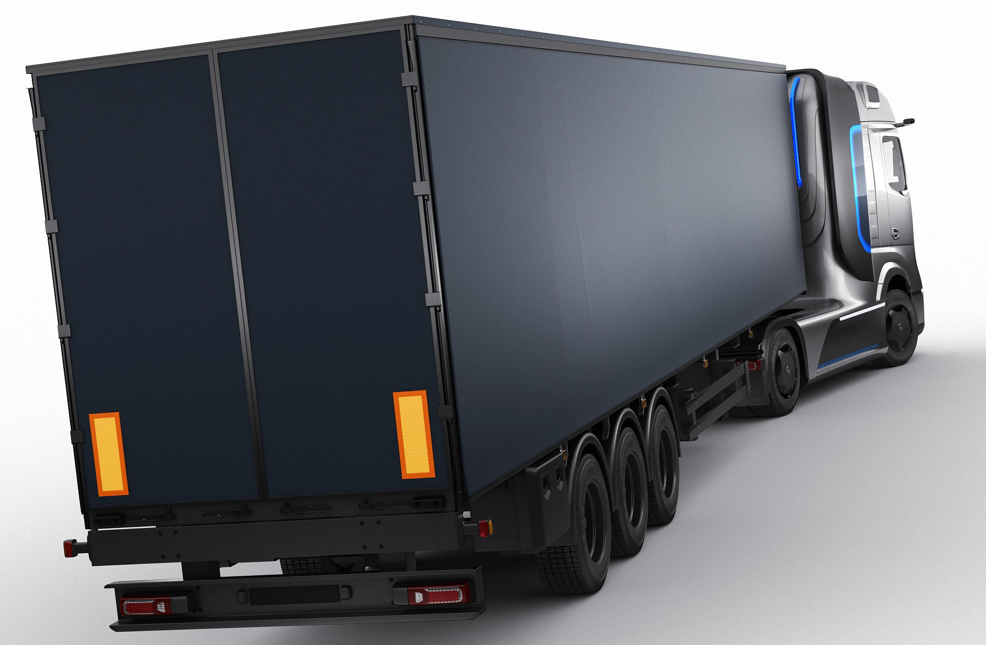 Mercedes-Benz GenH2 Truck 3D model_1