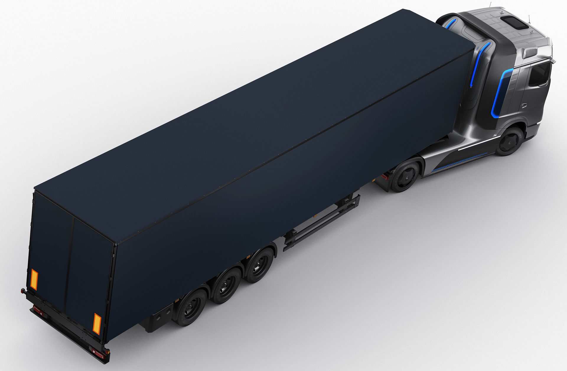 Mercedes-Benz GenH2 Truck 3D model_12