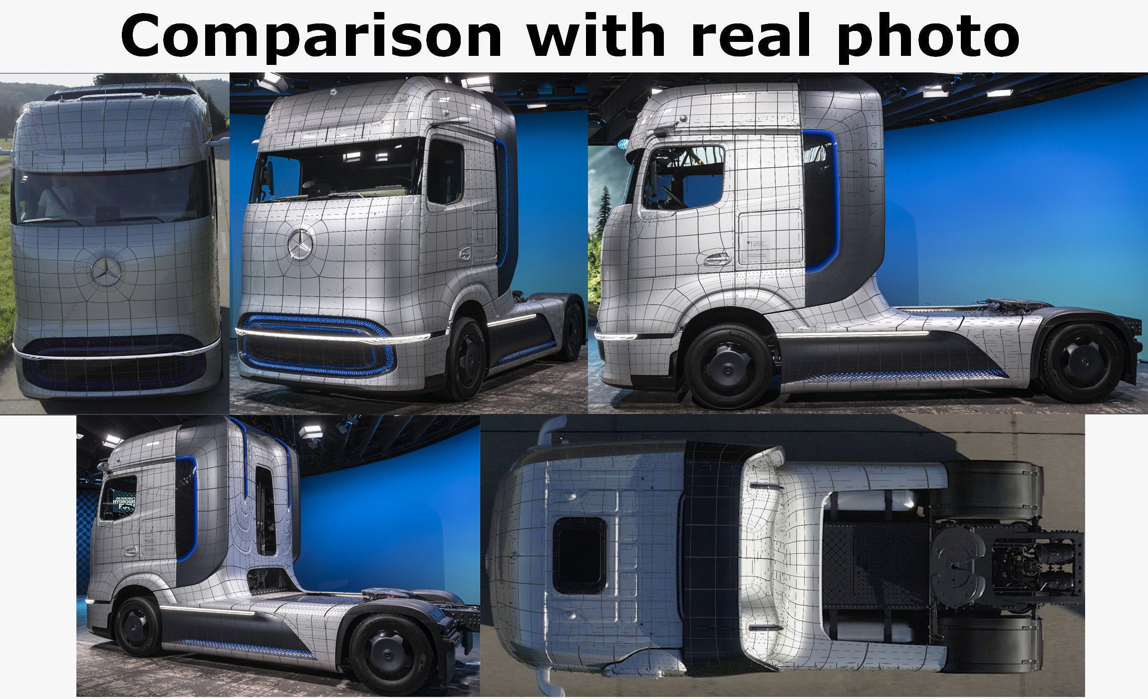 Mercedes-Benz GenH2 Truck 3D model_28