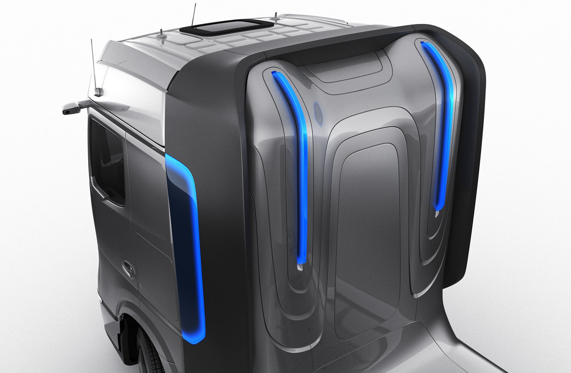 Mercedes-Benz GenH2 Truck 3D model_9