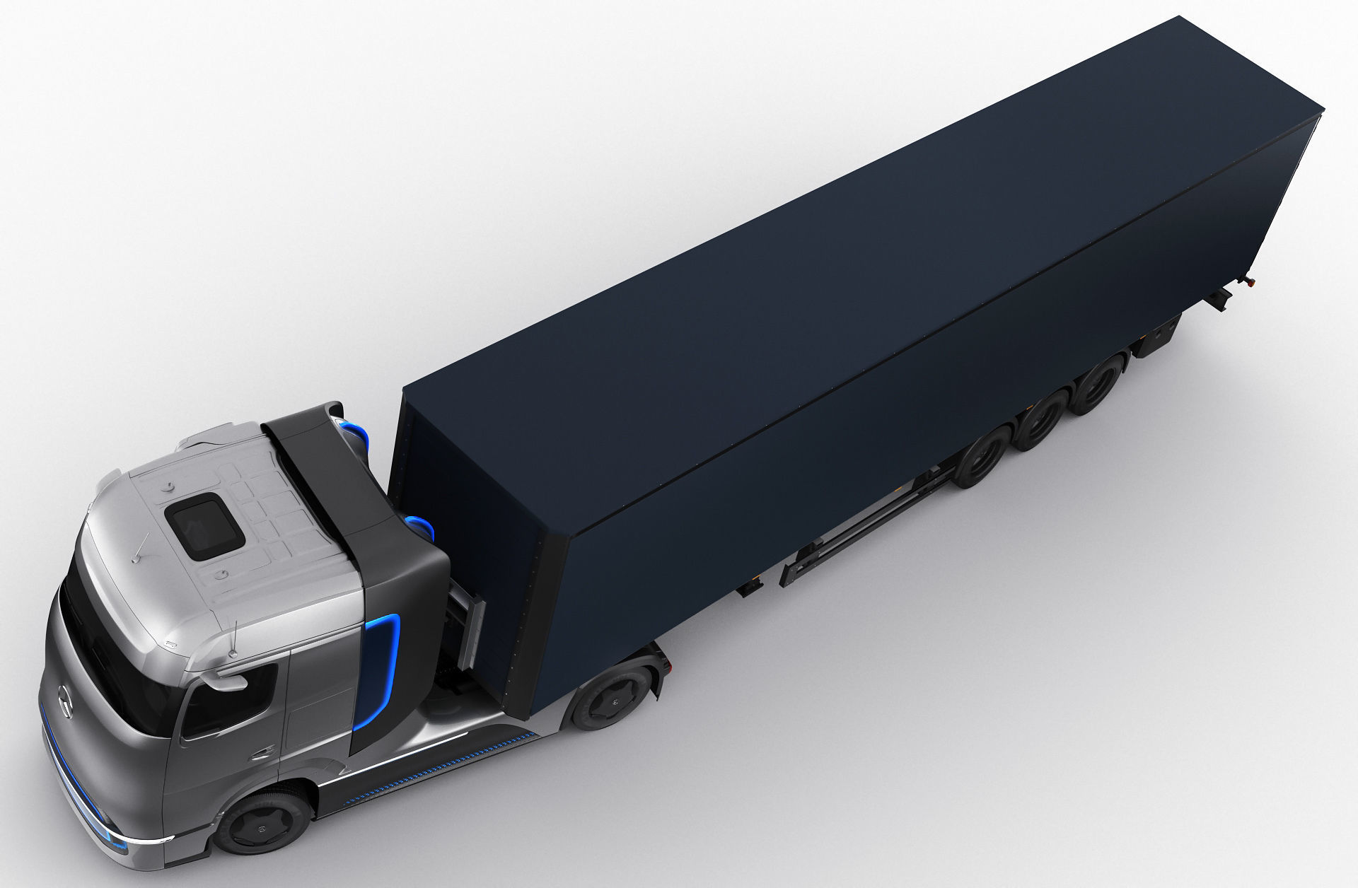 Mercedes-Benz GenH2 Truck 3D model_10