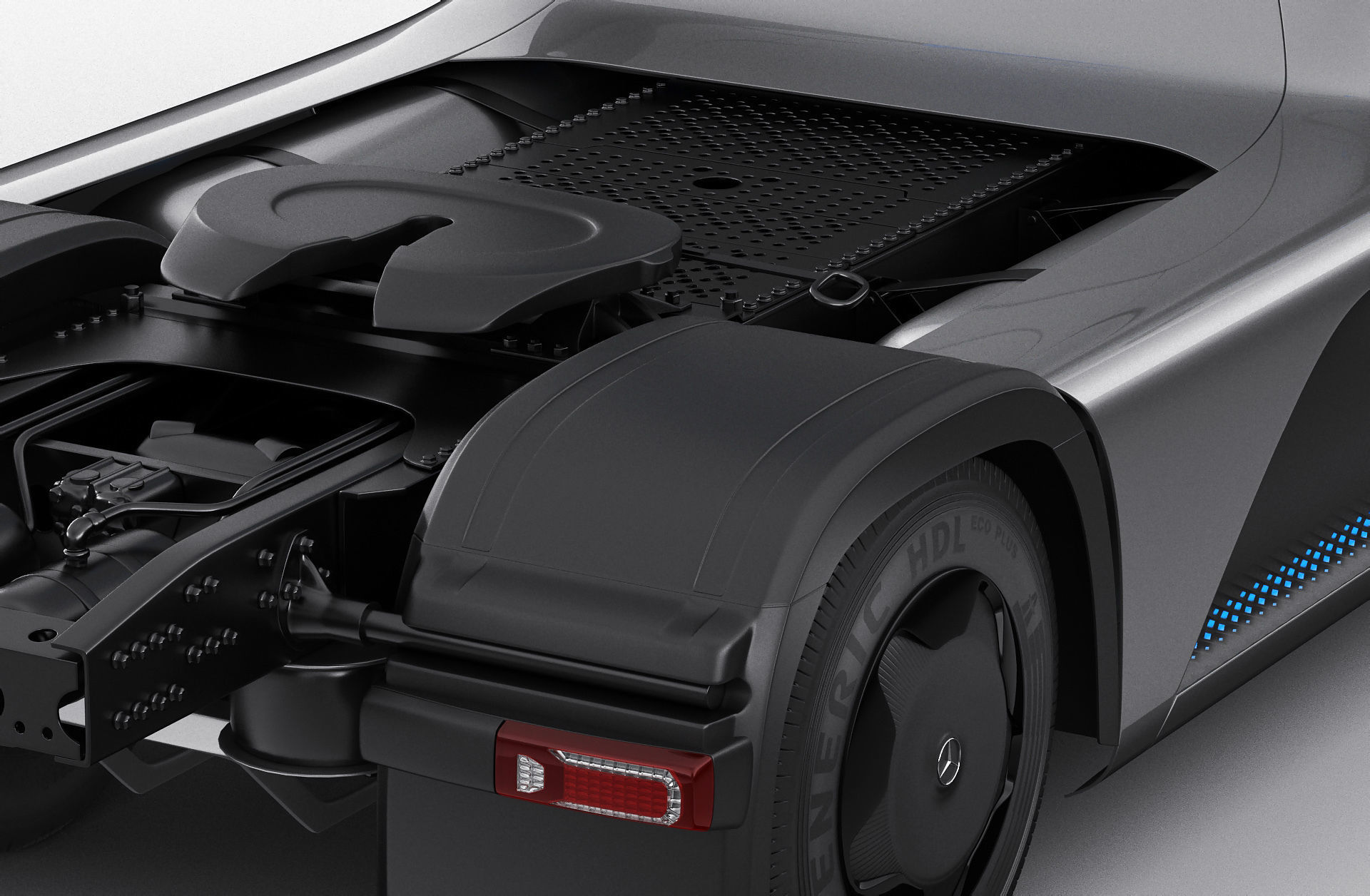 Mercedes-Benz GenH2 Truck 3D model_7