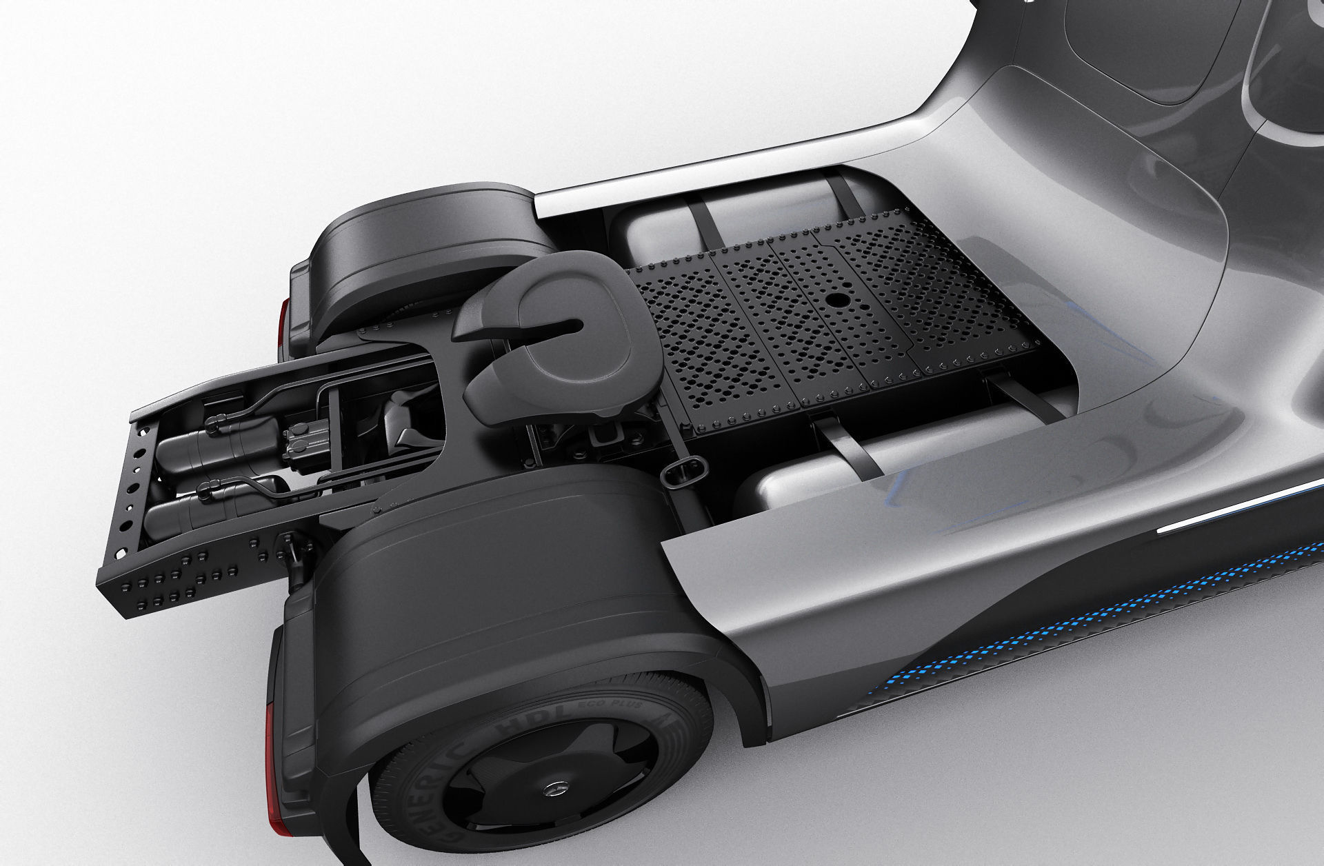 Mercedes-Benz GenH2 Truck 3D model_8