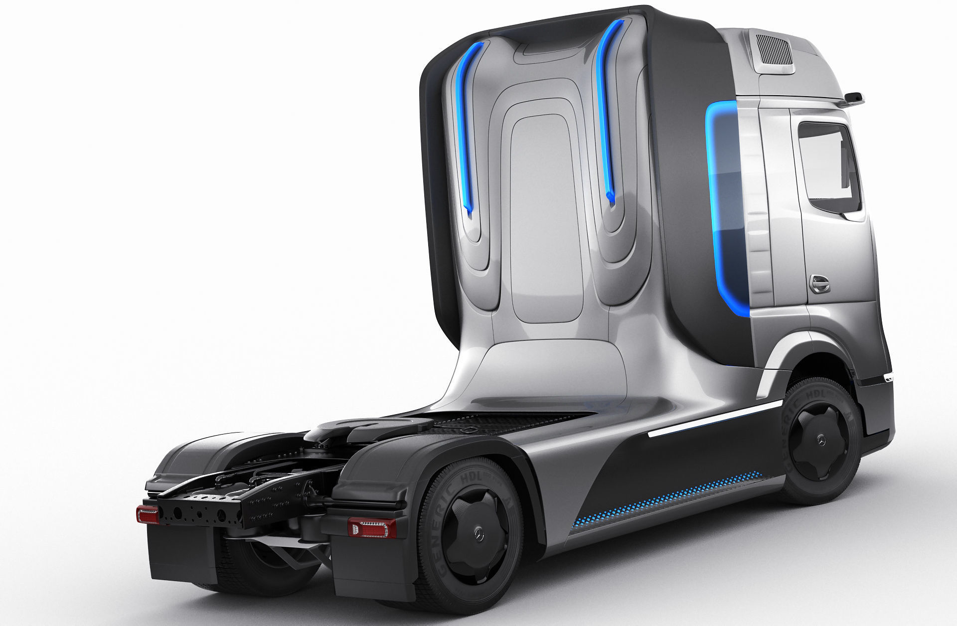 Mercedes-Benz GenH2 Truck 3D model_15