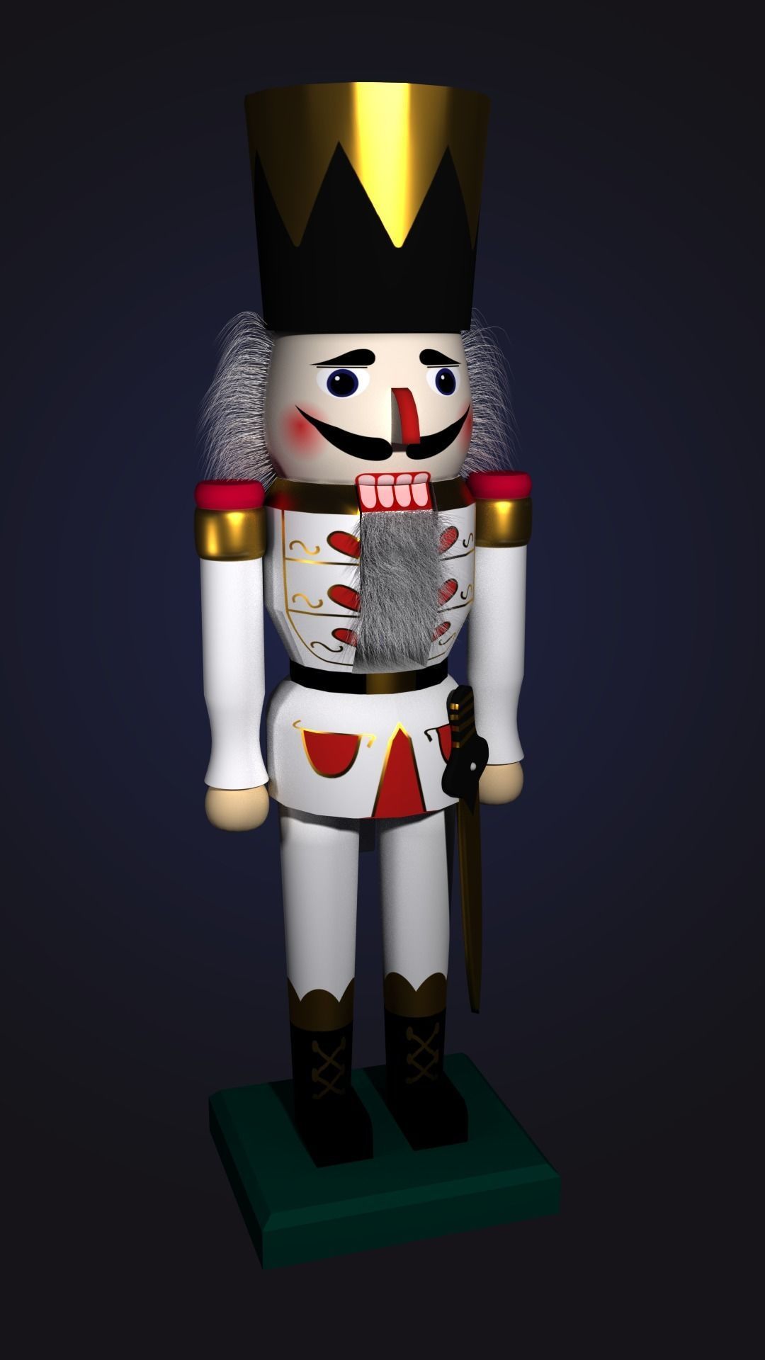 3D model Nutcracker VR / AR / lowpoly CGTrader