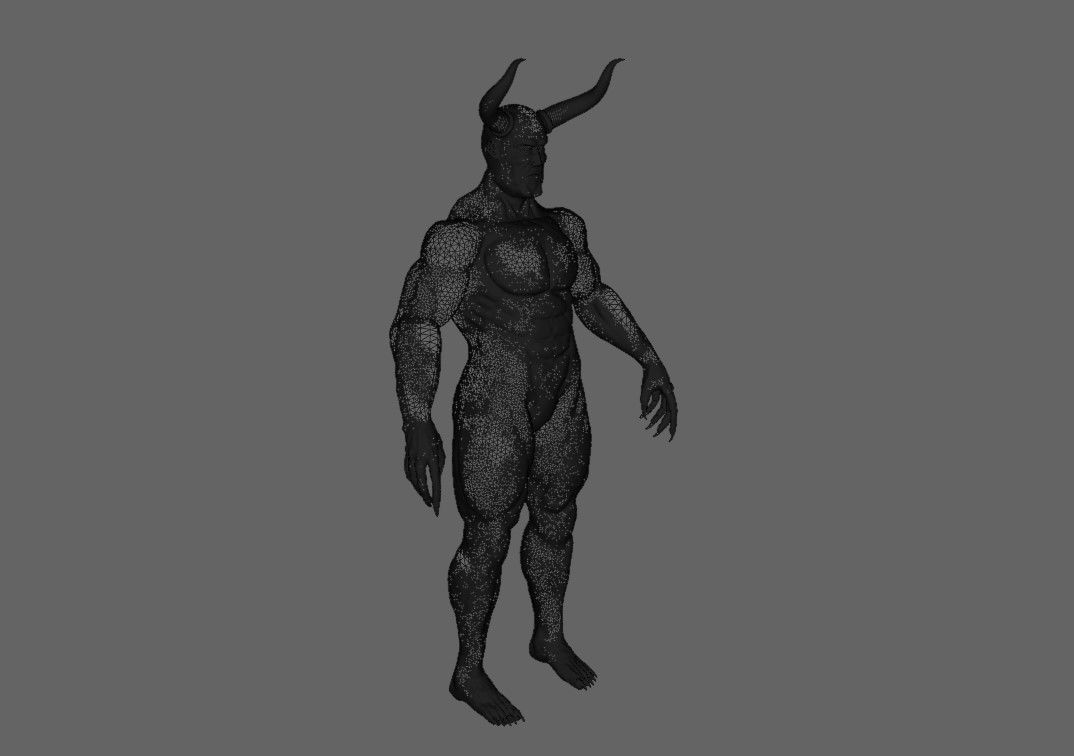 Devil Red - Diabo - Demon 3D model_22