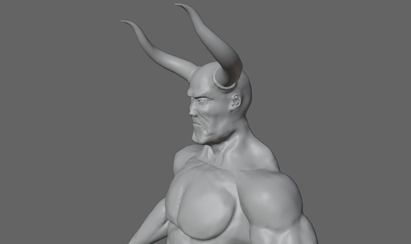 Devil Red - Diabo - Demon 3D model_18