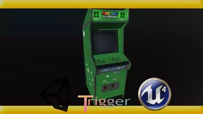 Recreative Arcade Low-Poly HD