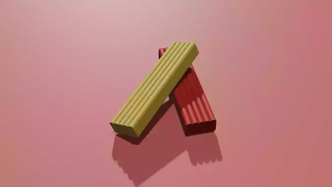 plasticine box Free low-poly 3D model