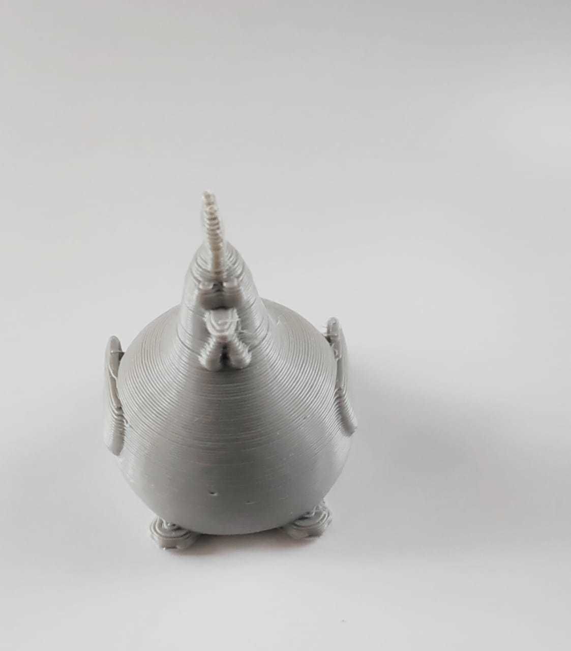 Cute Galeeny Chicken 3D print model_9