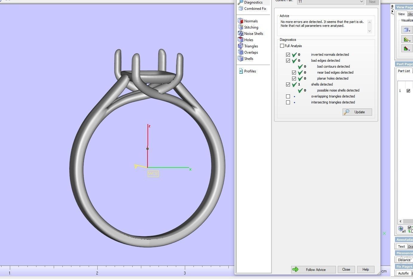 Emerald Cut Engagement Ring 3D CAD Model-O1-105 3D print model_15