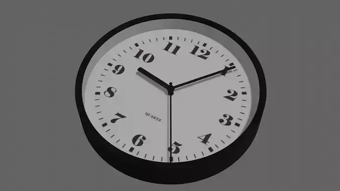 clock Free 3D model