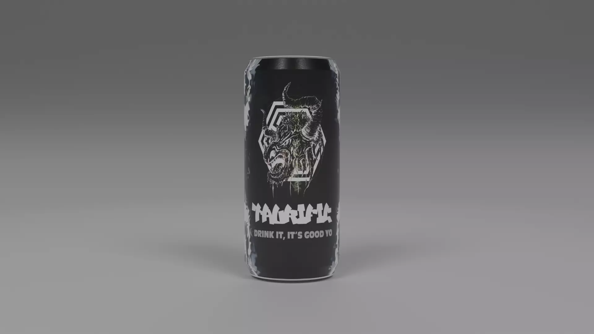 Energy Drink Can 3D model_0