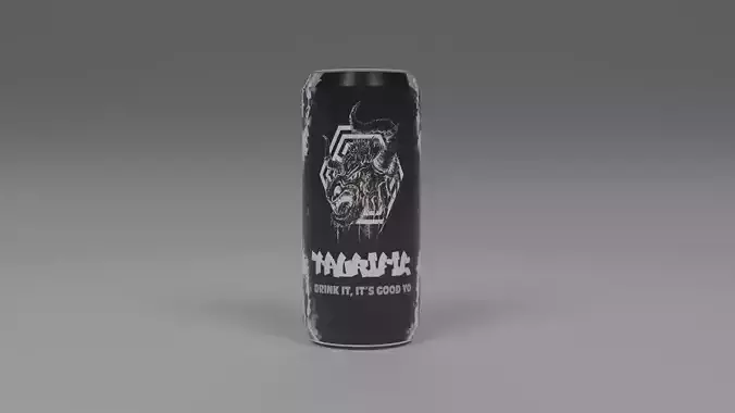 Energy Drink Can 3D model