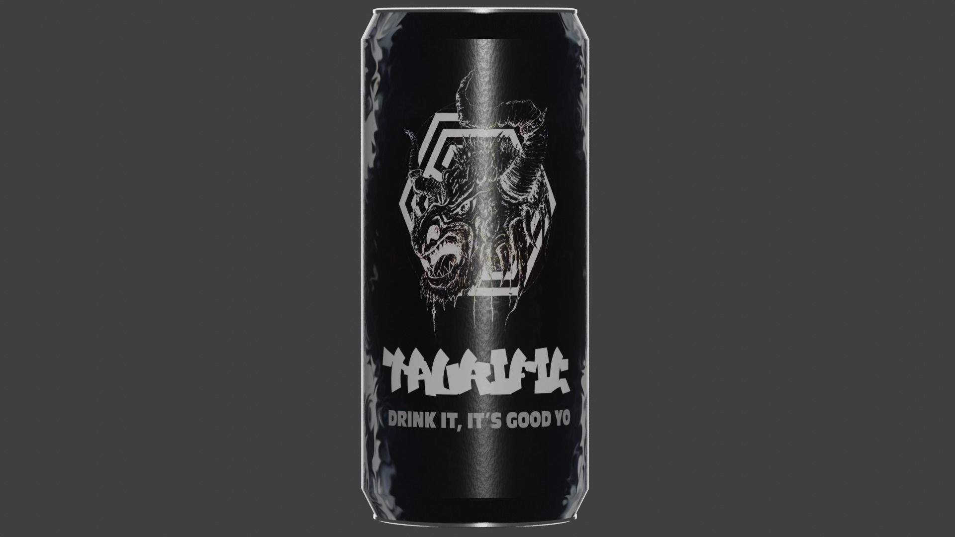 Energy Drink Can 3D model_3