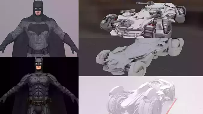Batman collection from knight rises 