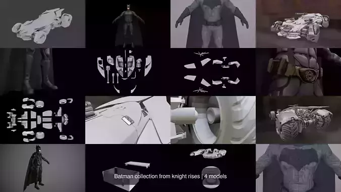 Batman collection from knight rises