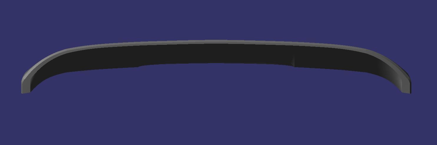 Toyota Celilca 2002 - Roof Spoiler 3D print model_4