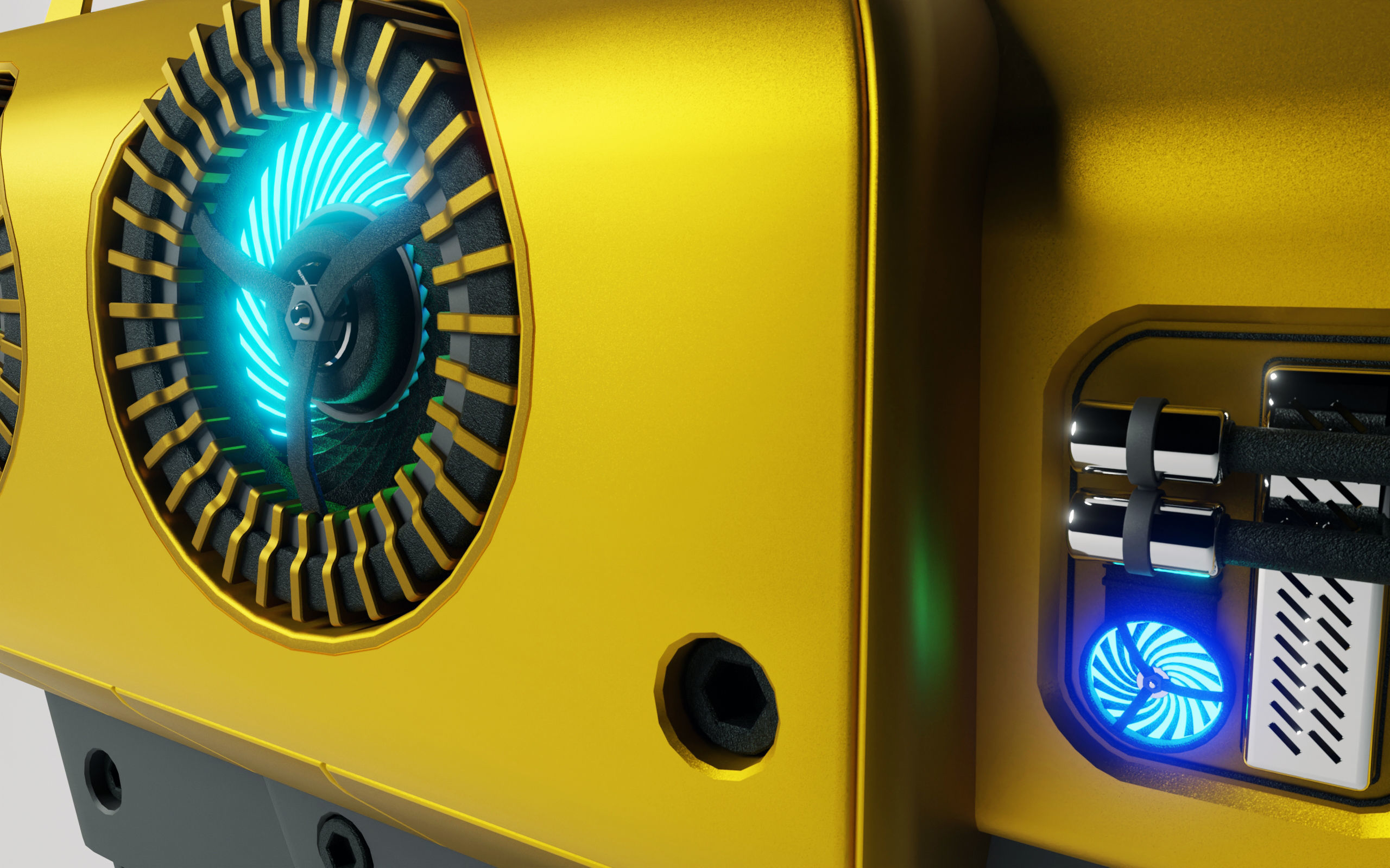 Scifi Gun 3D model_5