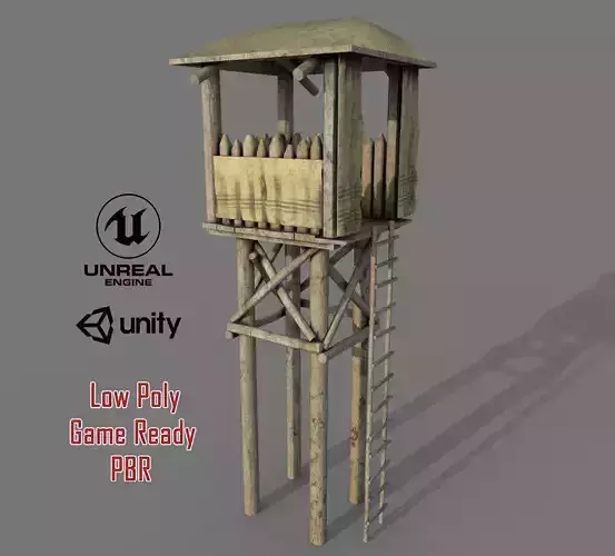 Medieval Wooden Tower