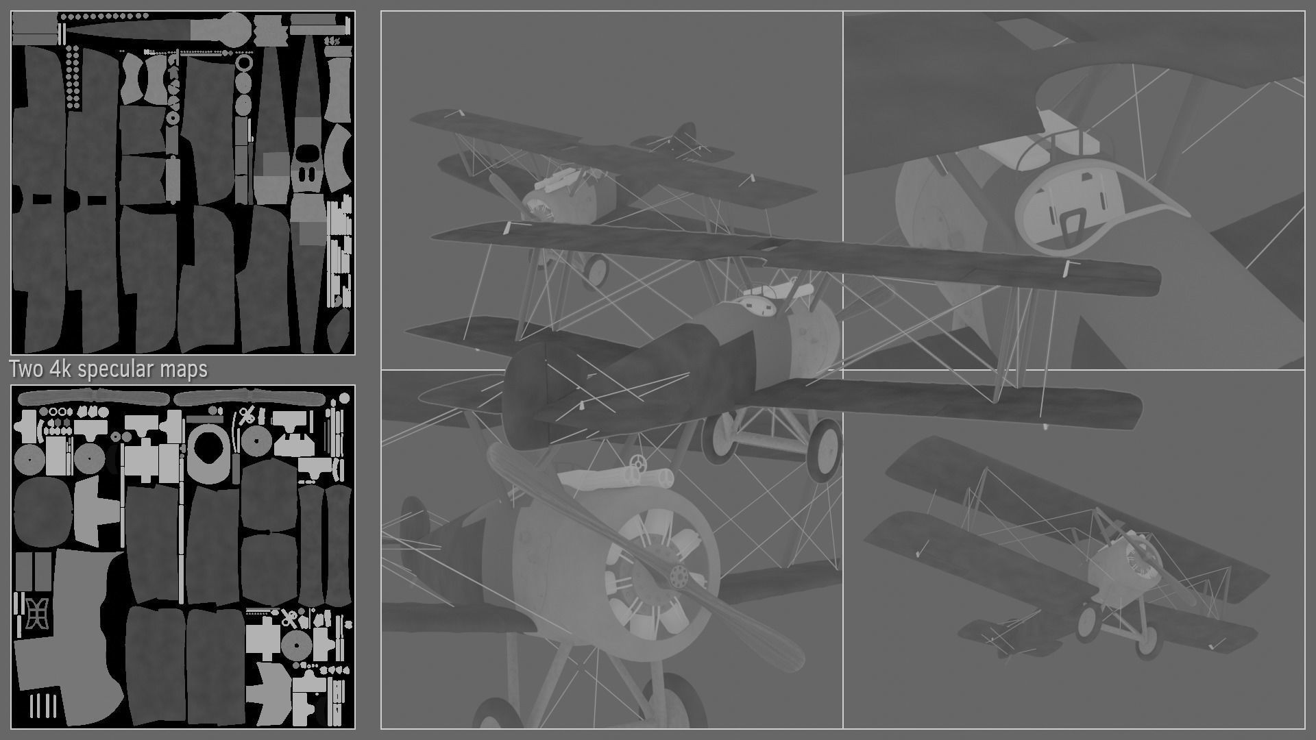 Sopwith Camel F1 3D model_13