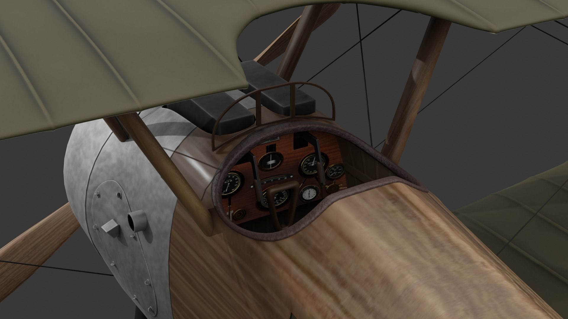 Sopwith Camel F1 3D model_16