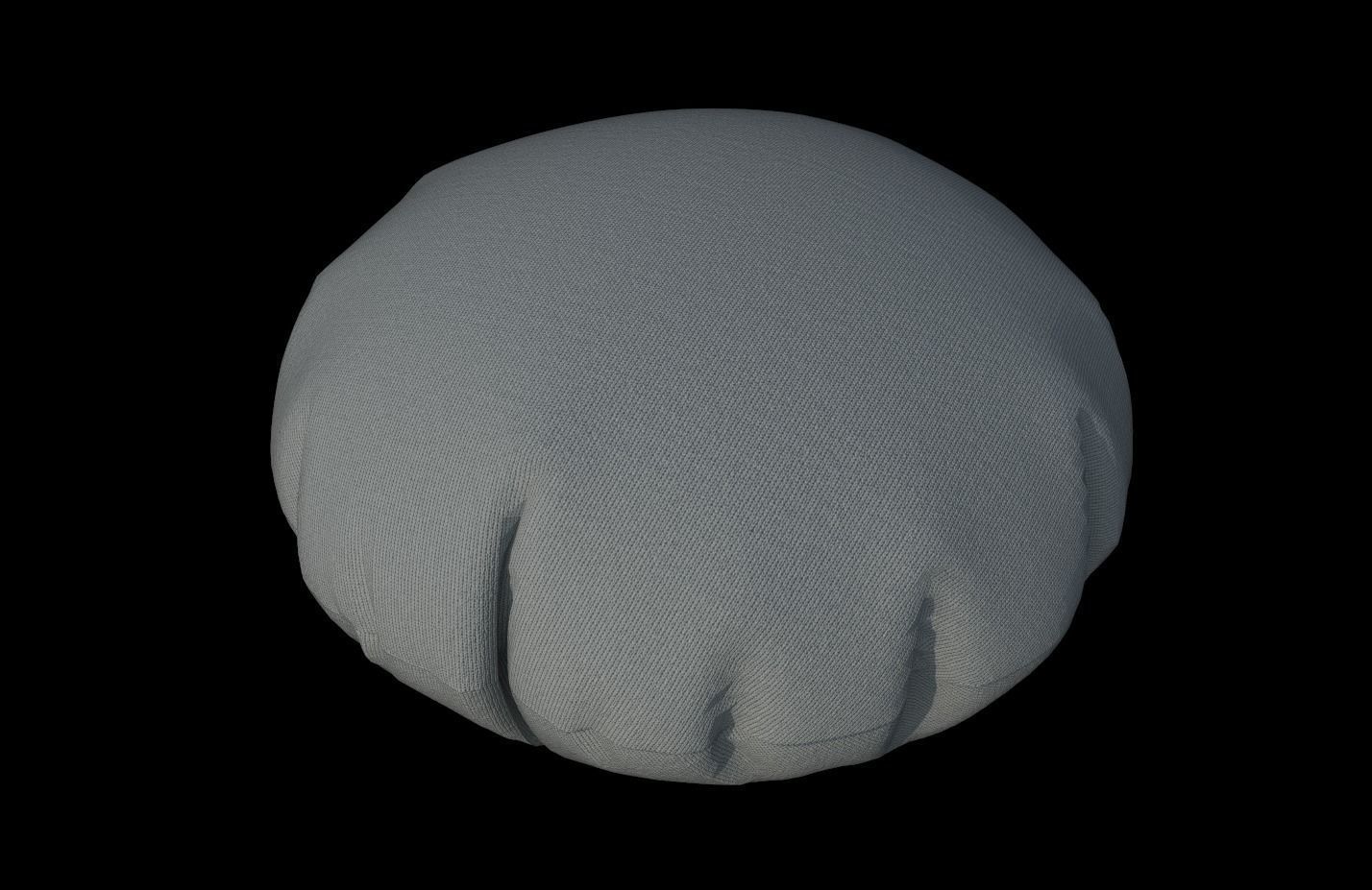 Pillow PBR 3D Models 3pcs fbx obj 3ds 3D model_6