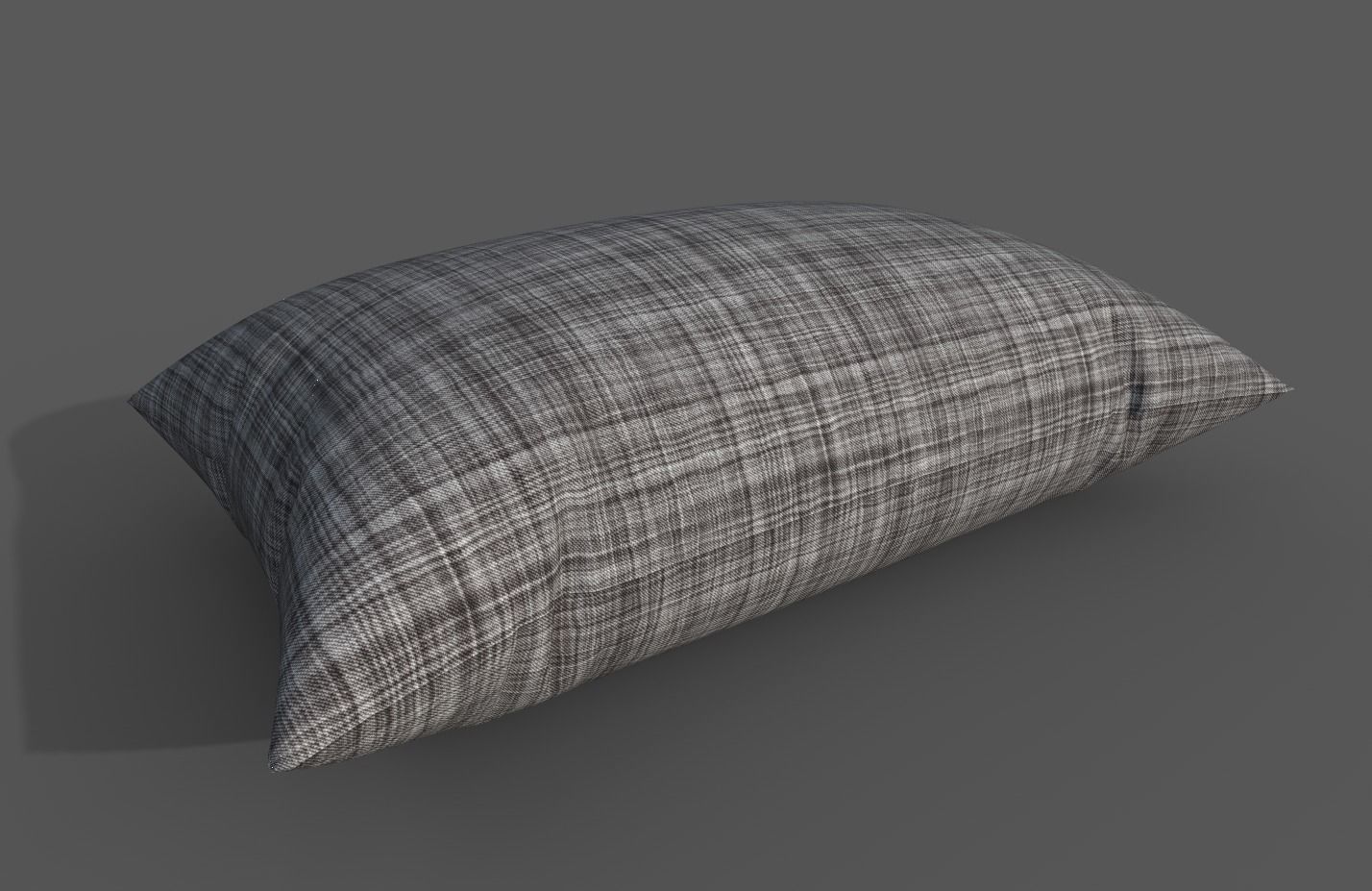 Pillow PBR 3D Models 3pcs fbx obj 3ds 3D model_3
