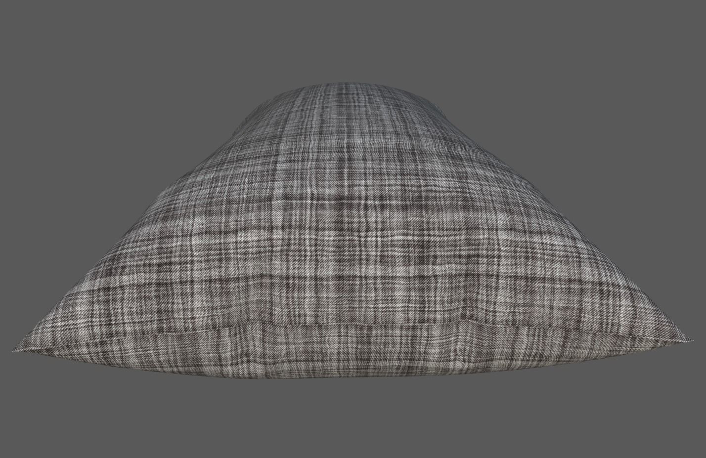 Pillow PBR 3D Models 3pcs fbx obj 3ds 3D model_4
