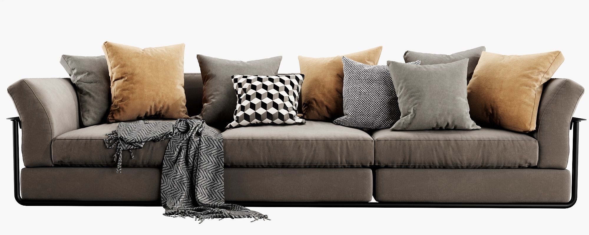 Flexform Zeno 3D model_12