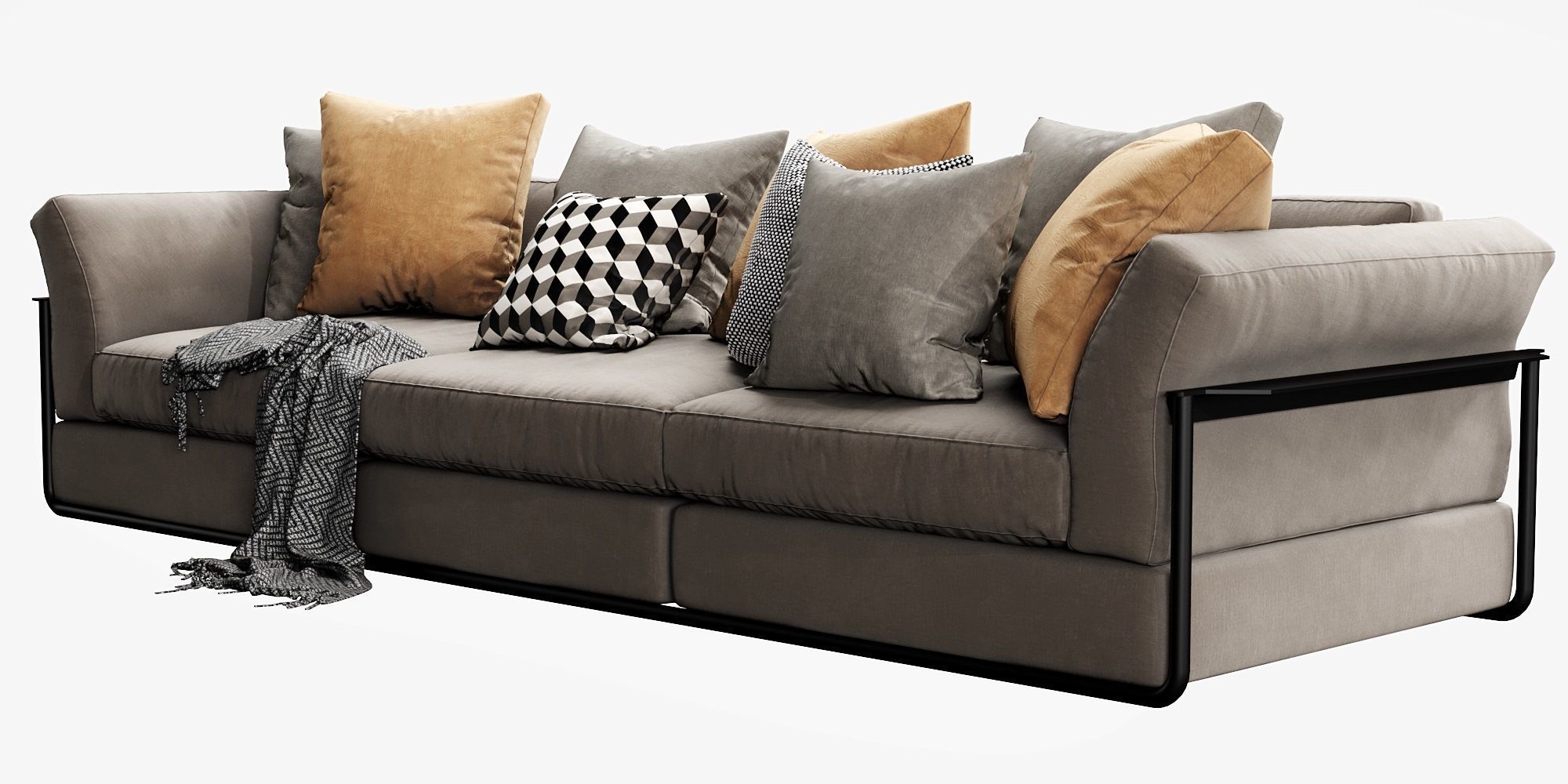 Flexform Zeno 3D model_13